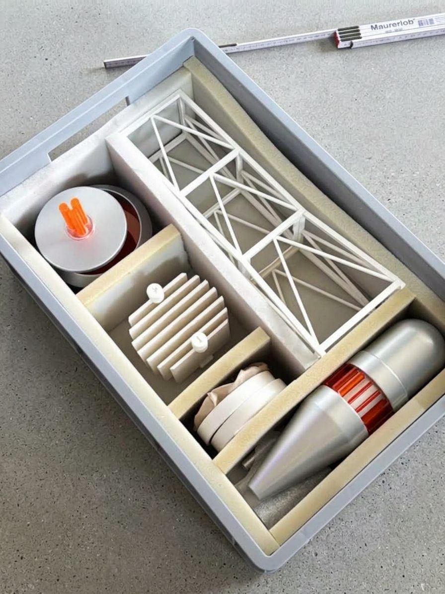 Transport case with custom foam inserts