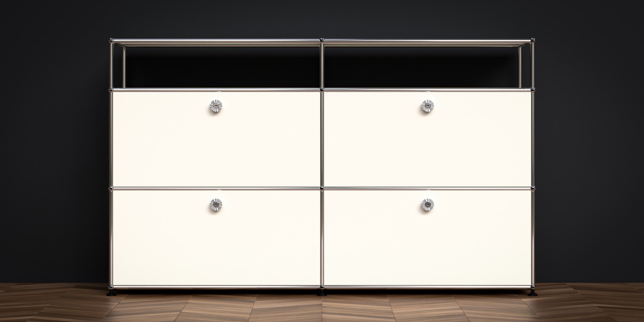 White USM Haller sideboard
